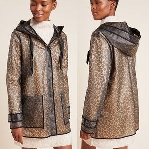 Sanctuary Leopard Rain Coat